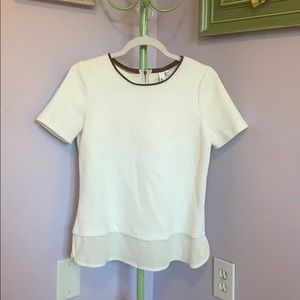 White Jules & Leopold blouse
